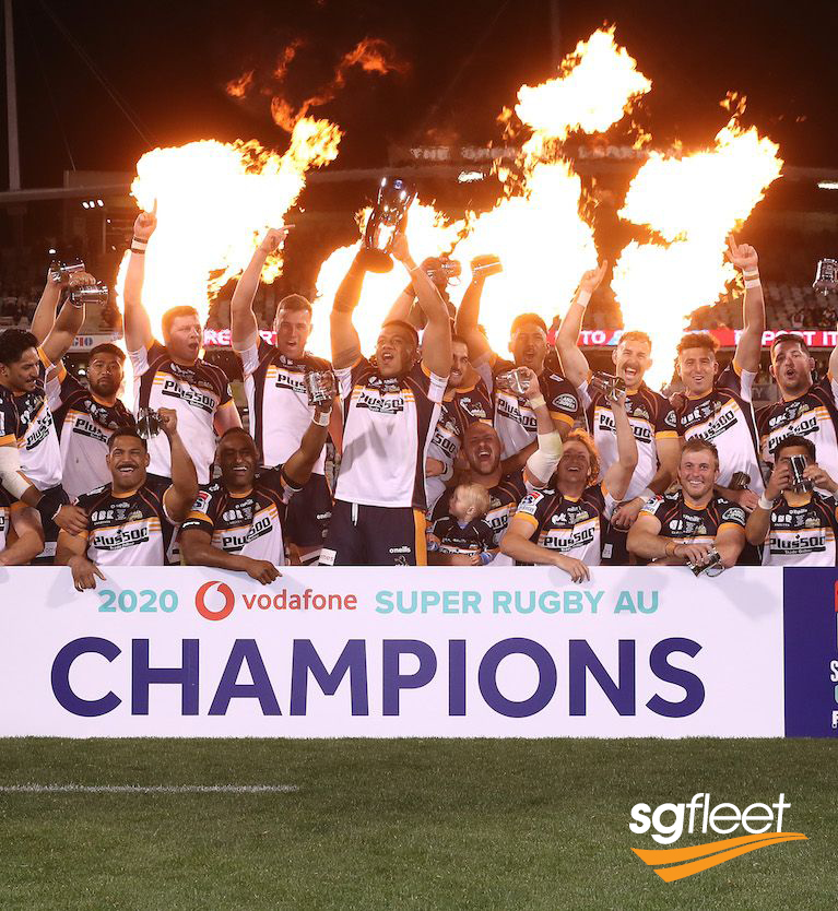 Brumbies 2020 Super Rugby AU champions