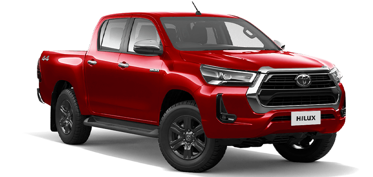 Red Toyota Hilux SR5