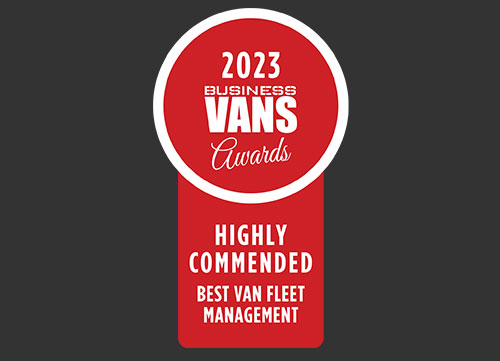 Business Van Highly Commended 2023 logo for SG Fleet